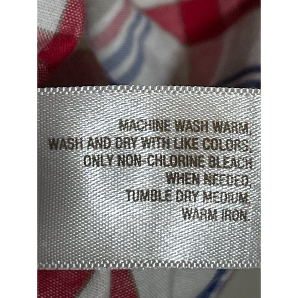 Old Navy Shirt Size XXL Mens Classic Button Up Short Sleeve Checkered 2XL - Picture 4 of 7